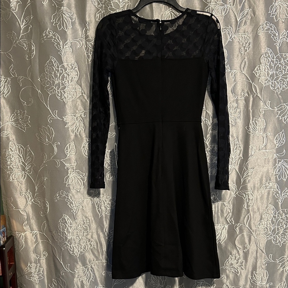 Love By Design Black Long Sleeve Dress
